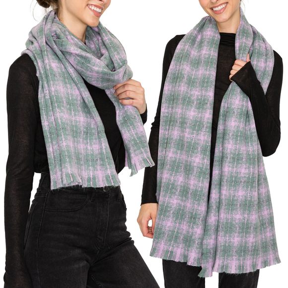 Fall Scarf & Wrap, Winter Blanket Scarf - Women's Scarves, Fall Accessoriess😍 - Picture 2 of 7